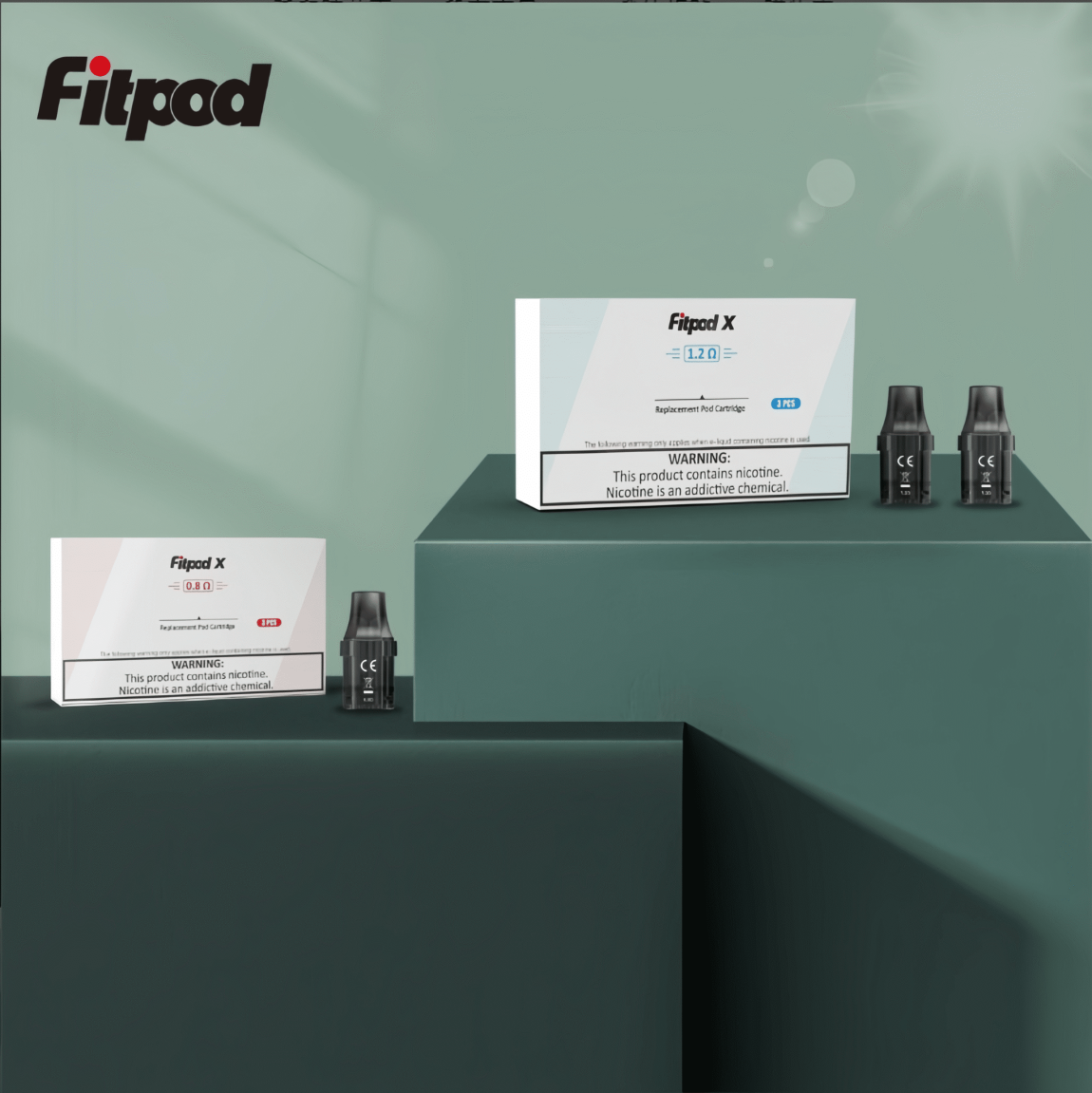 Fitpod X・X-BOX・Slyeek空煙彈