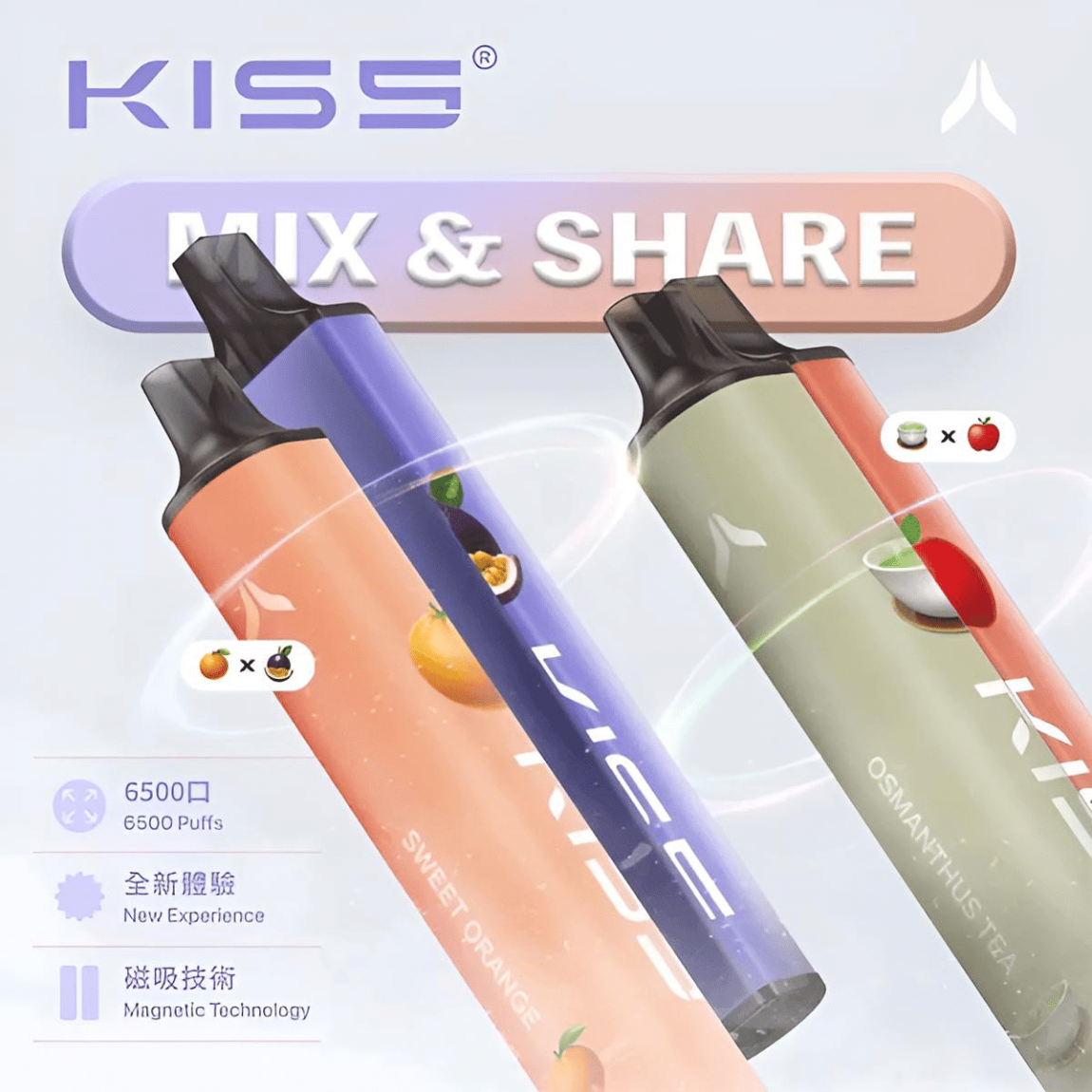 KIS5 MIX & SHARE 一次性電子煙