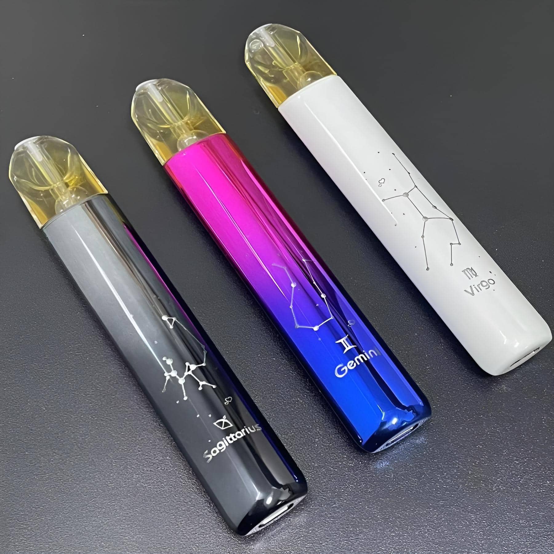 Saico炫刻星座主機｜十二星座發光霧化桿｜通用SP2 LANA煙彈
