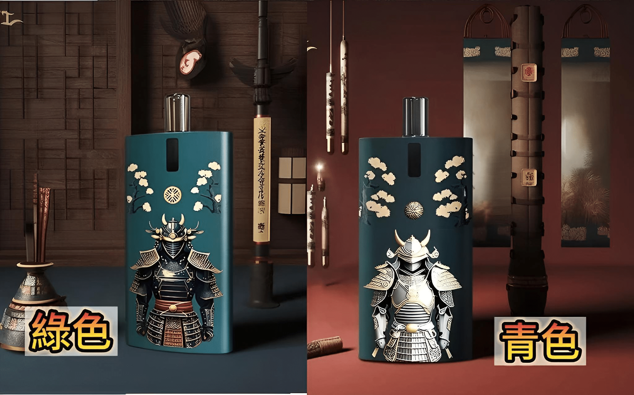 SAMURAI 將軍主機鎧甲套裝｜注油主機組合 1.2Ω/0.8Ω 空倉｜711貨到付款