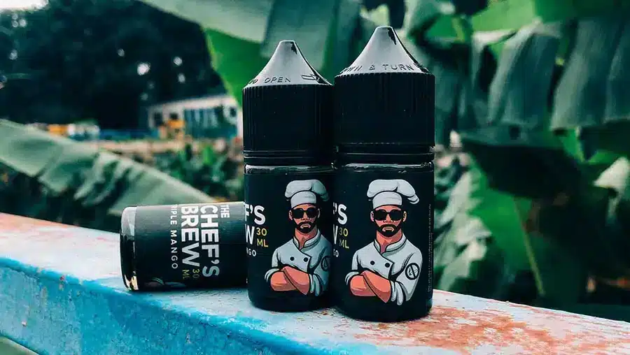 CHEF’SBREW廚師佳釀進口款30ml/36mg煙油｜濃郁口感｜買五瓶送一瓶